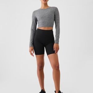 Gap GapFit Power Bike Shorts Black Size Medium EUC